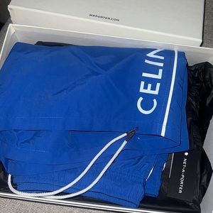 Brand new men’s Celine swim shorts